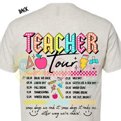 louisiana teacher tour shirt