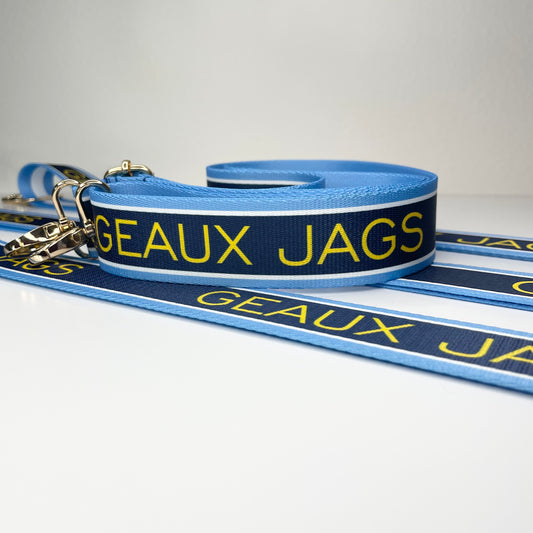 geaux jags purse strap